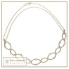 collana Intrecci ovali oro 18kt